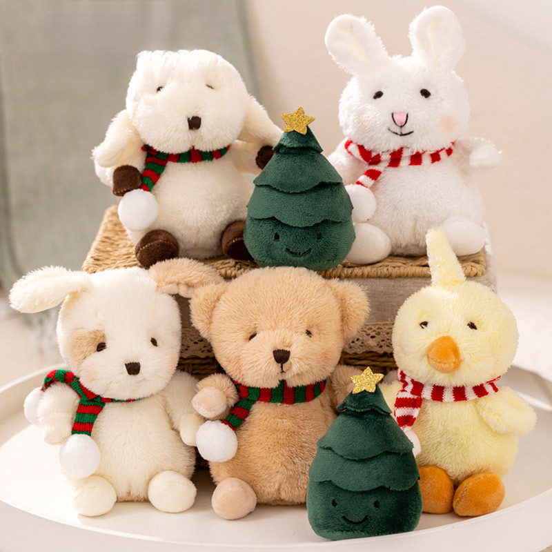 ของเล่นตุ๊กตา, ต้นคริสต์มาส, ตุ๊กตาชุดสัตว์คริสต์มาส, ตุ๊กตาของขวัญคริสต์มาสและ US-rangeion, รูปแบบลูกสุนัขน่ารัก
