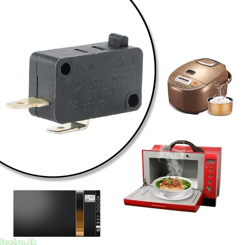 Feela เตาอบไมโครเวฟประตู Micro Switch 2pins Micro Switches 16A 250V เครื่องมือบ้าน – โปรปัง