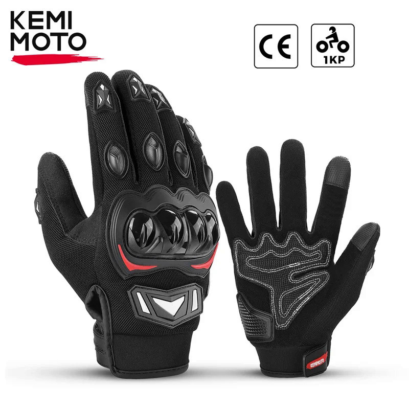 CE Motorcycle Gloves Summer Riding Gloves Hard Knuckle Touchscreen Motorbike Tactical Gloves For Dir