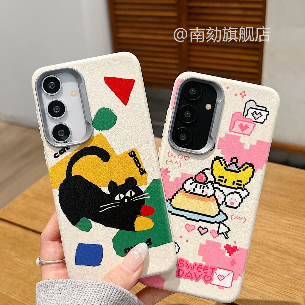 เหมาะสําหรับ Samsung s24 + เคสโทรศัพท์เป็น a55note20s10s20a54a53s23ultra คู่สนุก 2024 Influencer ขายร้อน s25ins Super Hot s22u plus Ten s21fe plus