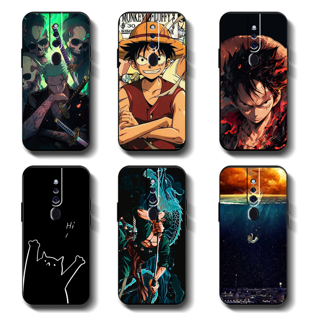 เคสนิ่มสีดําสําหรับ OPPO F11pro F11 Anticrack Casing คุณภาพสูง TPU ป้องกันเต็มยางซิลิโคนเคสโทรศัพท์