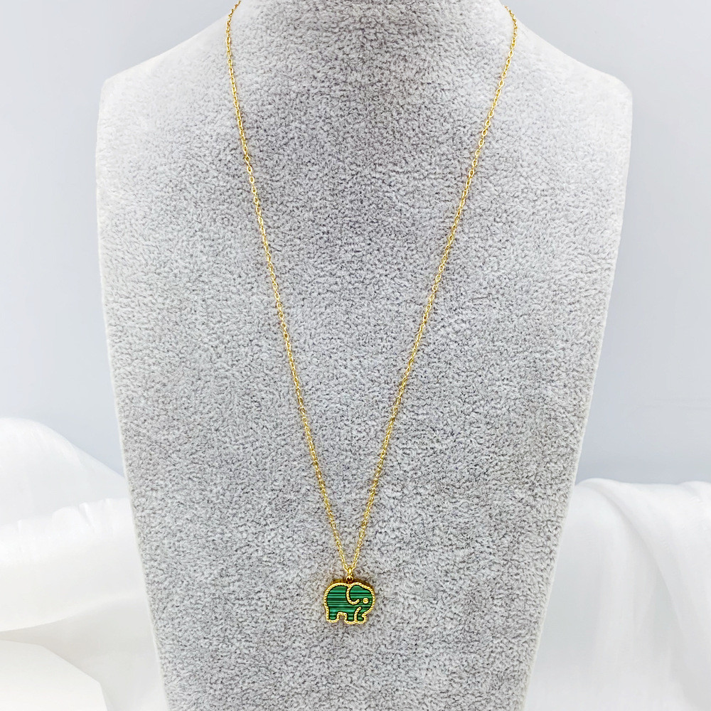 สร้อยคอสองด้านลูกปัดขอบ สร้อยคอมงคลสำหรับเด็ก ออกแบบอย่างสร้างสรรค์เพื่อความหรูหราและแฟชั่น - รูปที่ 3