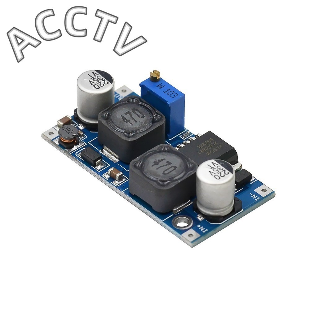 Boost Buck DC-DC ตัวแปลงสเต็ปอัพดาวน์แบบปรับได้ XL6009 โมดูลแรงดันไฟฟ้าพลังงานแสงอาทิตย์