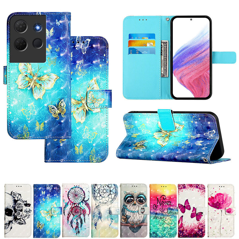 Tcl 503 T442M T442A T442J กรณีทาสีพลิกเคสโทรศัพท์สําหรับ TCL 503 502 505 ปลอกแม่เหล็กกระเป๋าสตางค์หน