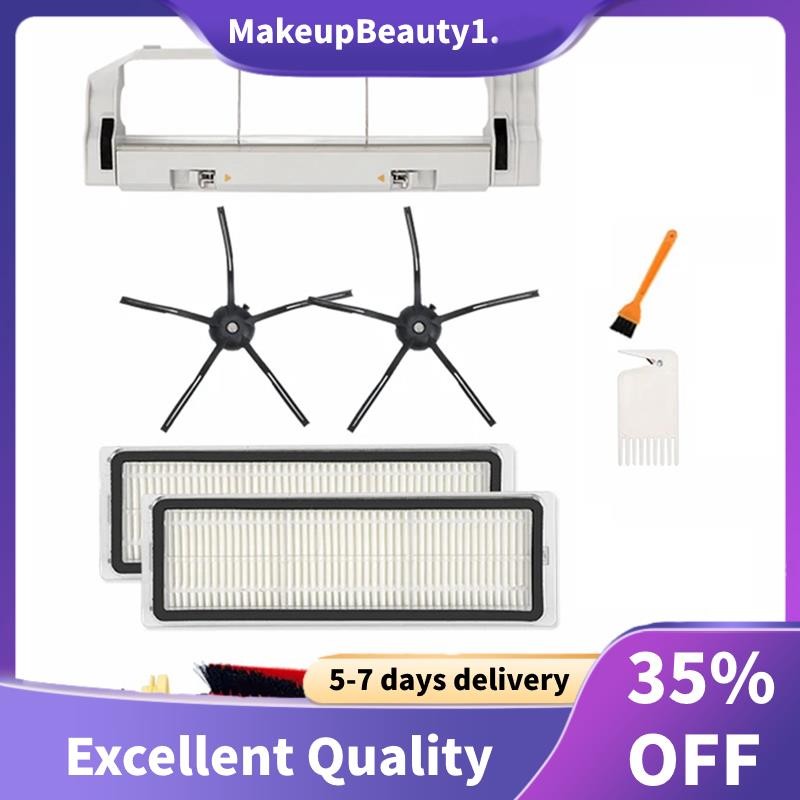 สําหรับ Xiaomi 1S Roborock S5 S5 Max S6 S6 MaxV S6 Pure E4 E5 เครื่องดูดฝุ่นหลักแปรงด้านข้าง HEPA Fi