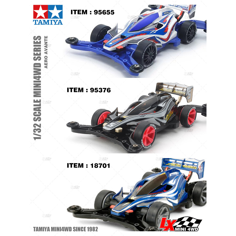 [Letian] ขับเคลื่อนสี่ล้อ Tamiya ของแท้ดั้งเดิม Limited Royal Blue AR แชสซี Avatar Avant-Garde 95655 18701
