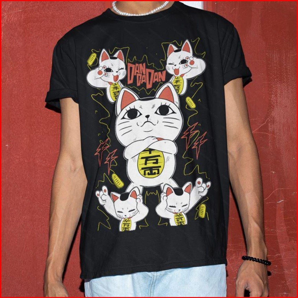 Dandadan Okarun T-shirt เสื้อยืดสั้นทรงหลวมอินเทรนด์อเนกประสงค์สำหรับฤดูร้อนcotton