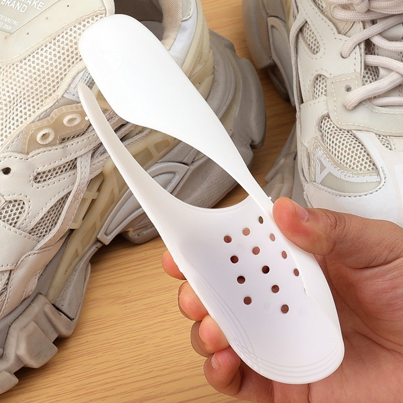 Anti-cease Shoe Shield - Toe Cap Sturdy Holder - Breathable, สบาย - อุปกรณ์รองเท้า - ชุดดูแลป้องกันการบีบนิ้วเท้า - Anti Wrinkle Upper Support Extender