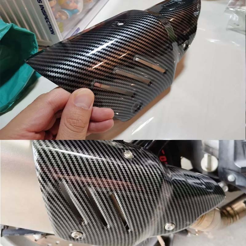 R1 Akrapovic M1 Muffler ฝาครอบทนความร้อน Anti-scalding ฝาครอบความร้อนฝาครอบท่อ