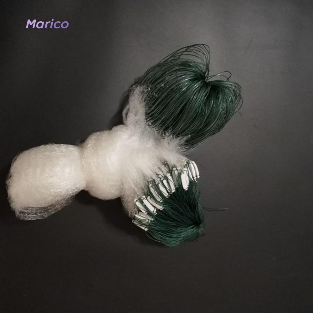 แหอวนจับปลาตาข่ายดักปลา Monofilament Gill Netting อุปกรณ์ตกปลากลางแจ้ง [Marico.th]