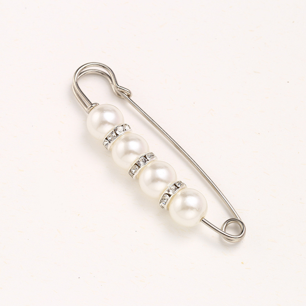 เพิร์ลปิดกางเกงเอวขาแก้ไขเสื้อผ้ากระโปรงเอวเข็มกลัดปิดเอว - รูปที่ 5