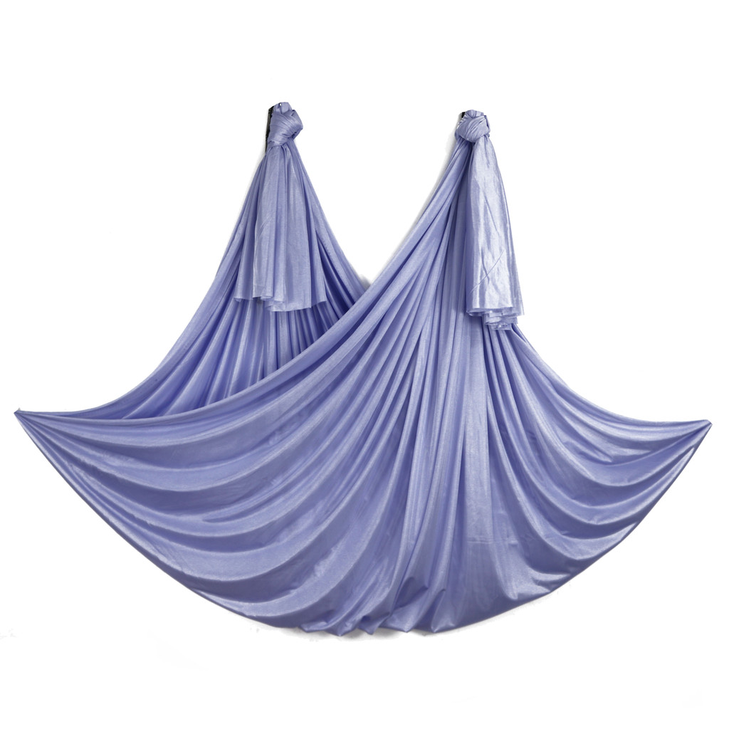 Wellsem Aerial Silk อุปกรณ์ Anti-Gravity โยคะเปลญวนผ้าพิลาทิส Flying Swing อุปกรณ์ Home Gym Wrokout ฟิตเนสสําหรับผู้หญิง