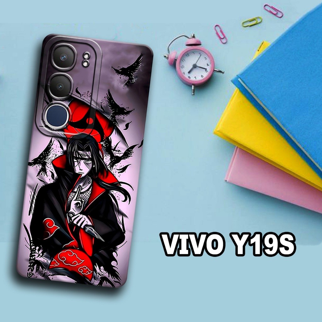 CC10/ ยืดหยุ่นยาง softcase สําหรับ vivo y19s/นารูโตะอะนิเมะตัวอักษร Motif/vivo y19s case/vivo y19s ช