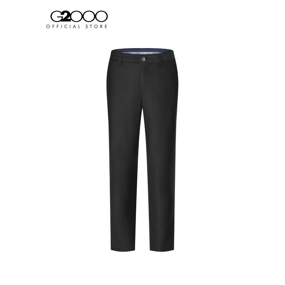 G2000 กางเกงขายาวแบบลำลองสำหรับผู้ชาย Extra Slim Fit รุ่น 4116100599 BLACK