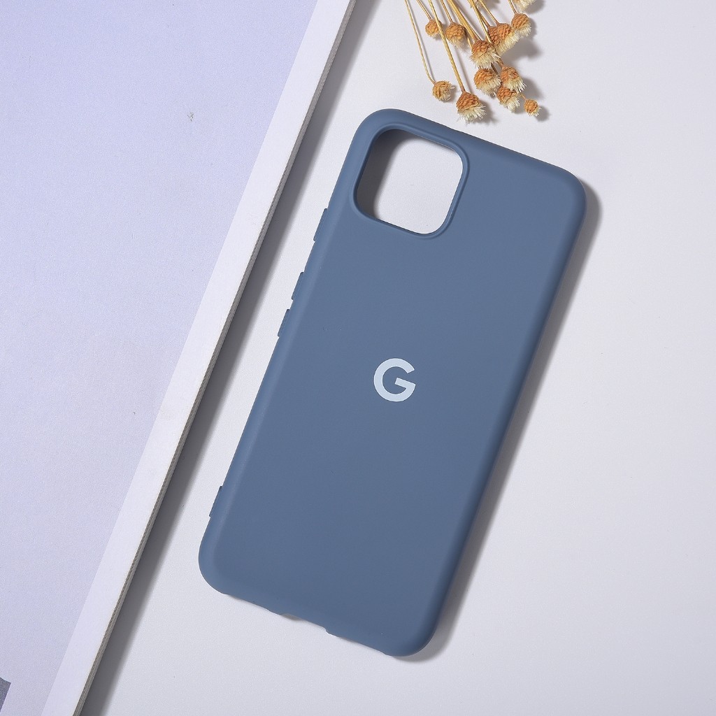 เคสซิลิโคนเหลวต้นฉบับสําหรับ Google Pixel 4 4A 4G 5G XL Soft Touch Silky Cover 2.0MM เคสกันกระแทก