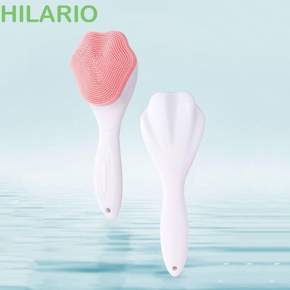 แปรงหน้าซิลิกาเจล HILARIO, แปรงหน้าขัดผิวซิลิโคนรูปอุ้งเท้าแมว, น้ํายาล้างสิวหัวดําน่ารัก ดูแลผิวนุ่ม แปรงขัดหน้าหน้า แปรงซักมือ
