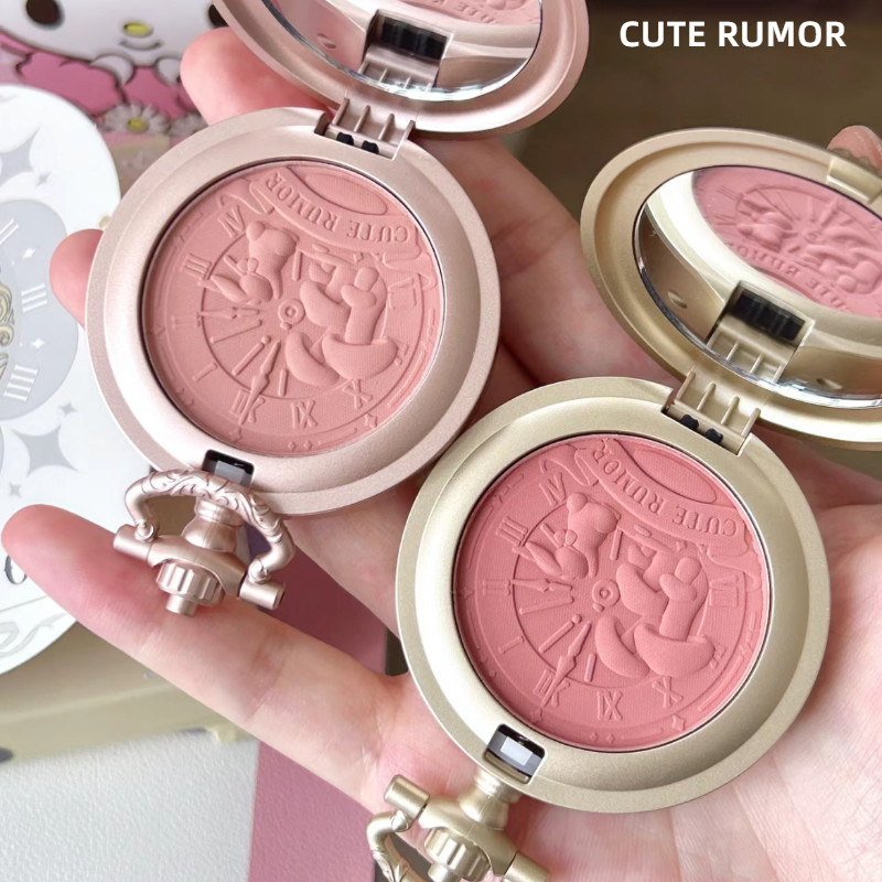 CUTE RUMOR บลัชออน คอนทัวร์ ปรับสีผิว เรื่องราวน่ารัก นาฬิกาพก