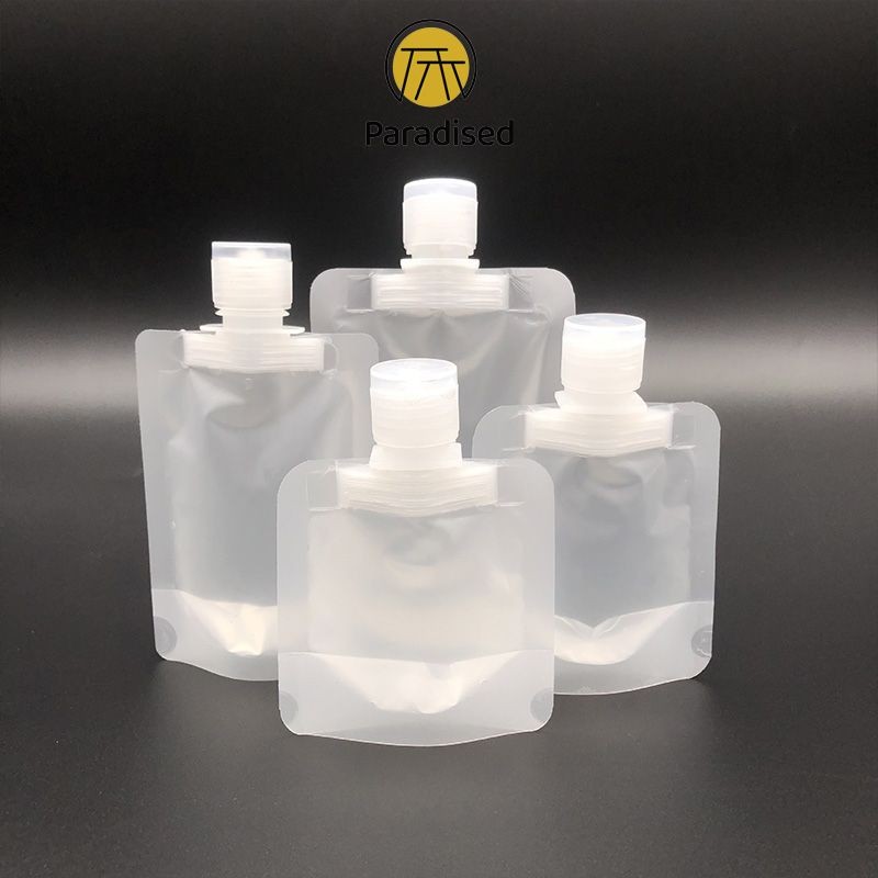 PAซองแบ่งของเหลวพกพา ถุงใส่ของเหลว ซองแบ่งครีมขนาดพกพา ถุงฝาเกลียว ถุงบรรจุของเหลว ซองแบ่งของเหลว(30 50 100)ml