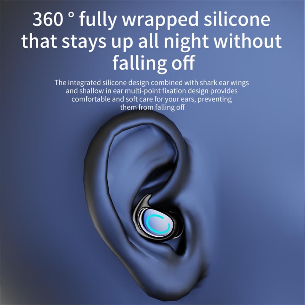 ชัก ถาม9 นอนหลับบลูทูธเดียว5.4หูฟังไร้สายมินิกีฬาหูเดียวเบสหนักกันน้ําในหูชุดหูฟัง