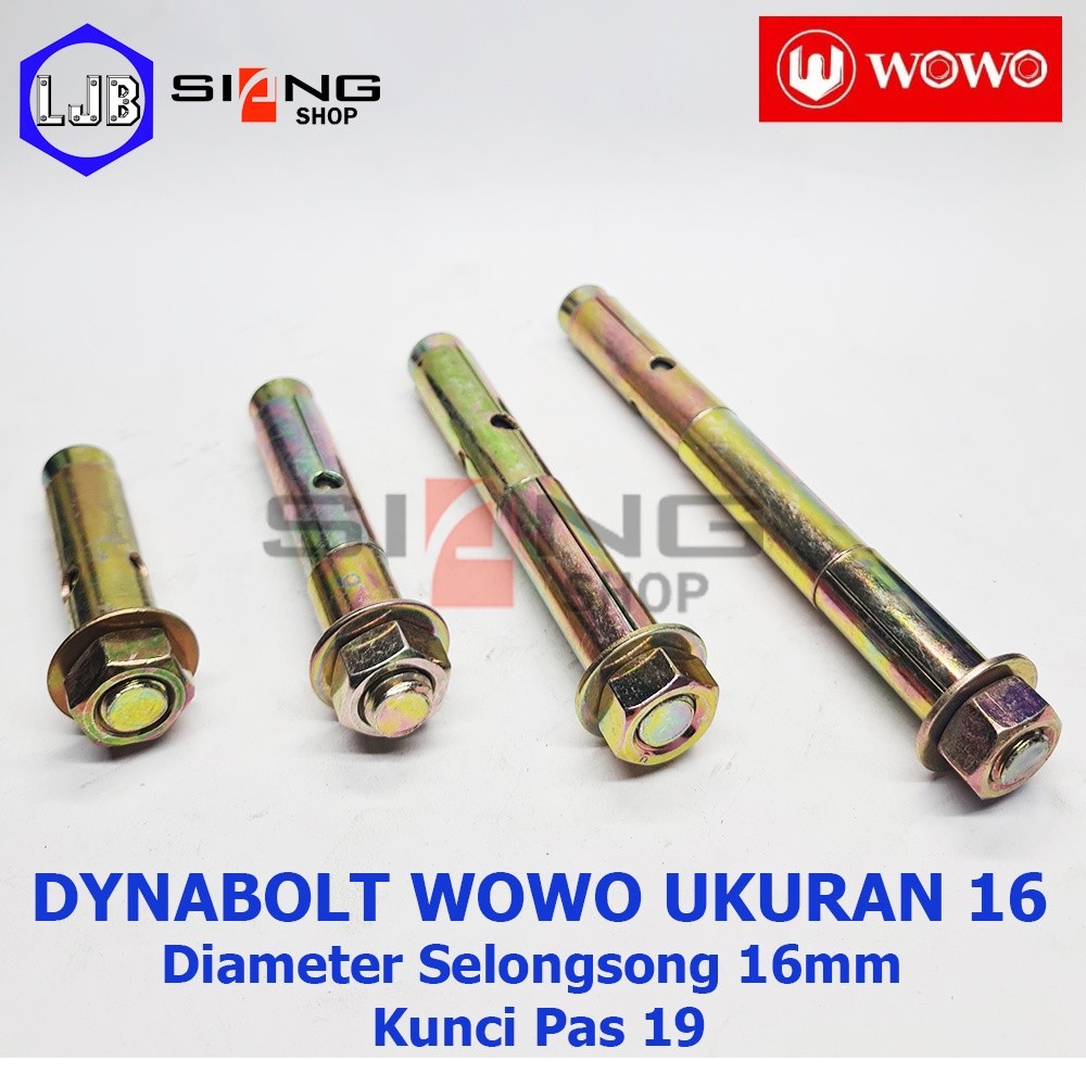 Dynabolt WOWO ไซส์ 16