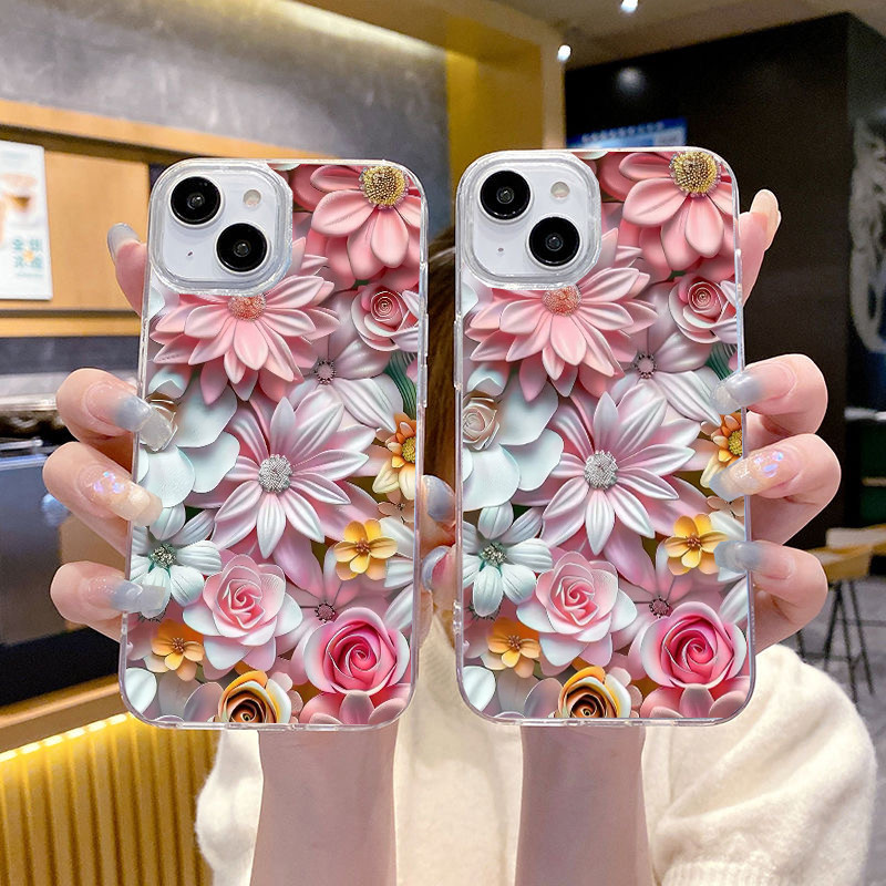 เคส Samsung A06 A05S A05 A03 A02 M02 A02S A03S A04 A04E A10 M10 A10S A11 M11 YS946 ดอกไม้ภาพวาดสีน้ํามัน Camlet เคสโทรศัพท์