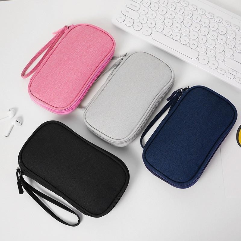 tokyosellected(T2281) กระเป๋าเก็บสายเคเบิล/USB/สายชาร์จ/ชุดหูฟังชาร์จ จัดระเบียบ