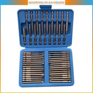 [Fast Deliver] Multi purpose Screwdriver Set with Magnetic Electric Screw Bit and Extension Rod