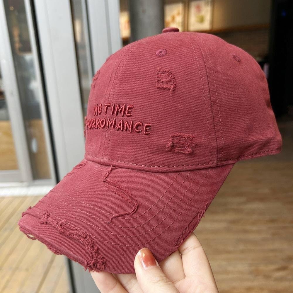 หมวกเบสบอลผู้ชาย สไตล์วินเทจฮิปฮอป ป้องกันแสงแดด งานฝีมือคุณภาพสูง - รูปที่ 6