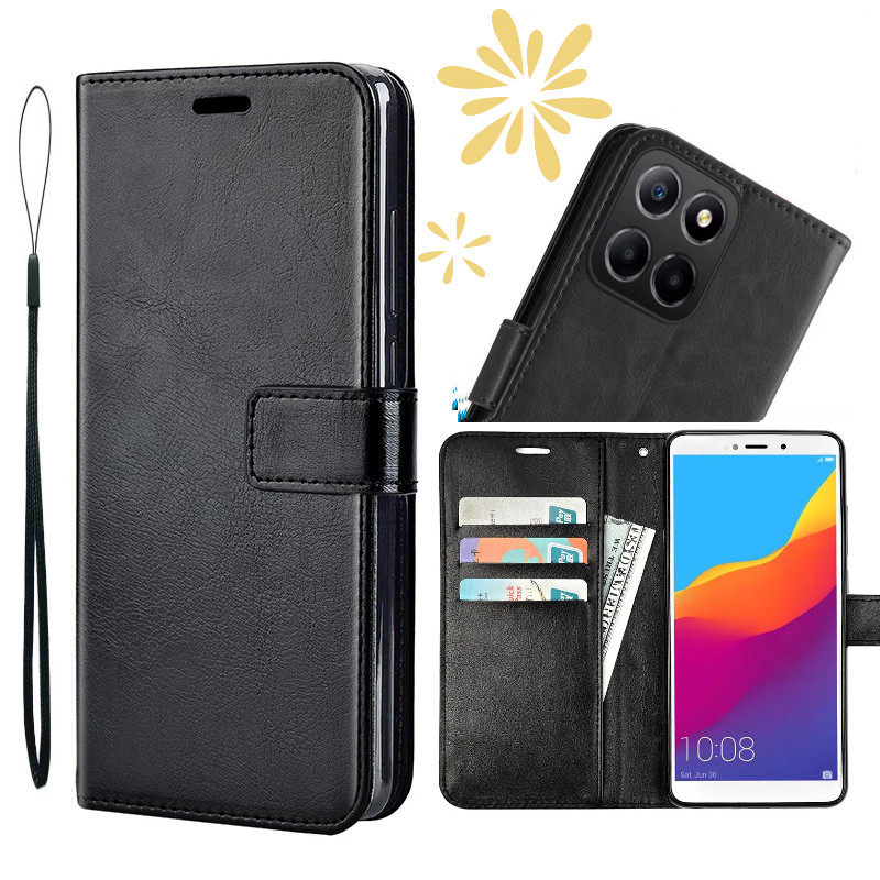 Honor X8b LLY-LX1 x8b LLY-LX2 LLY-LX3 x8b ปลอก Businessleather กระเป๋าหัวเข็มขัดพับได้พร้อมกระเป๋าสต