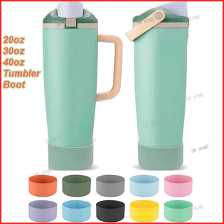 บูทซิลิโคนสําหรับ owala 30oz & 40oz FreeSip Sway Bottles & Tumblers - กันลื่นป้องกันรอยขีดข่วนซิลิโคนฝาครอบแก้วน้ําซิลิโคนด้านล่าง