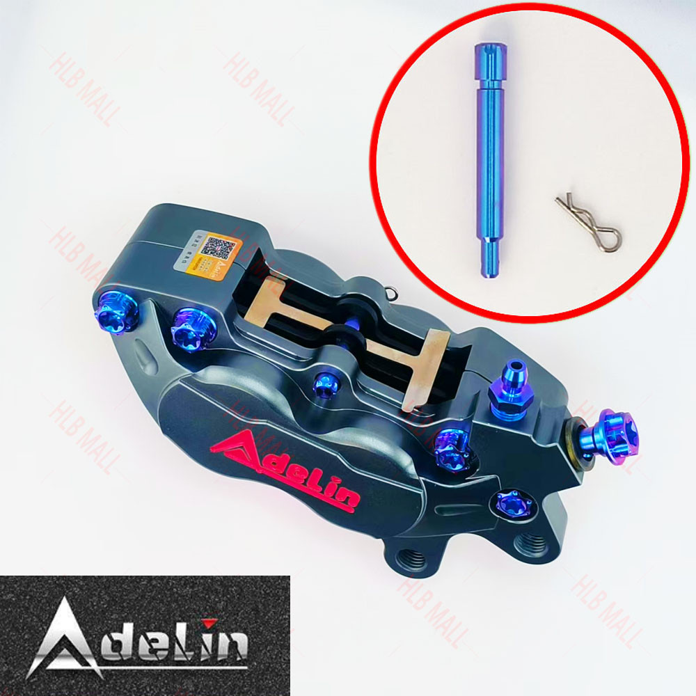 GR5 ไทเทเนียม CNC เบรค Caliper Pad Pin bolt สําหรับ Adelin ADL-17 ADL-27 ADL-28 เบรค Caliper bolt