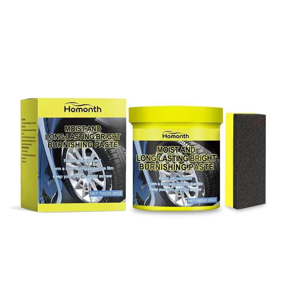 Car Tire Maintenance Paste Tire Shine Wax Polishing Tires Cleaning Coating Paste