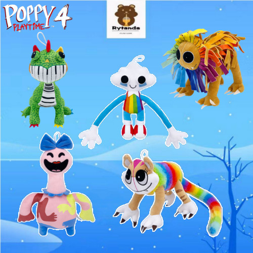 ใหม่ Poppy Playtime ตุ๊กตาสยองขวัญเกมตุ๊กตา Plushie ตุ๊กตาของเล่นหมอนของขวัญวันเกิดเด็ก