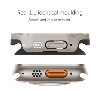 Band + กรณีกีฬาสายรัดซิลิโคน TPU + PC ฝาครอบกันชนสําหรับ Apple Watch Ultra 2 49 มม.42 44 45 46 มม. iWatch Series10/8/7/SE/6/5