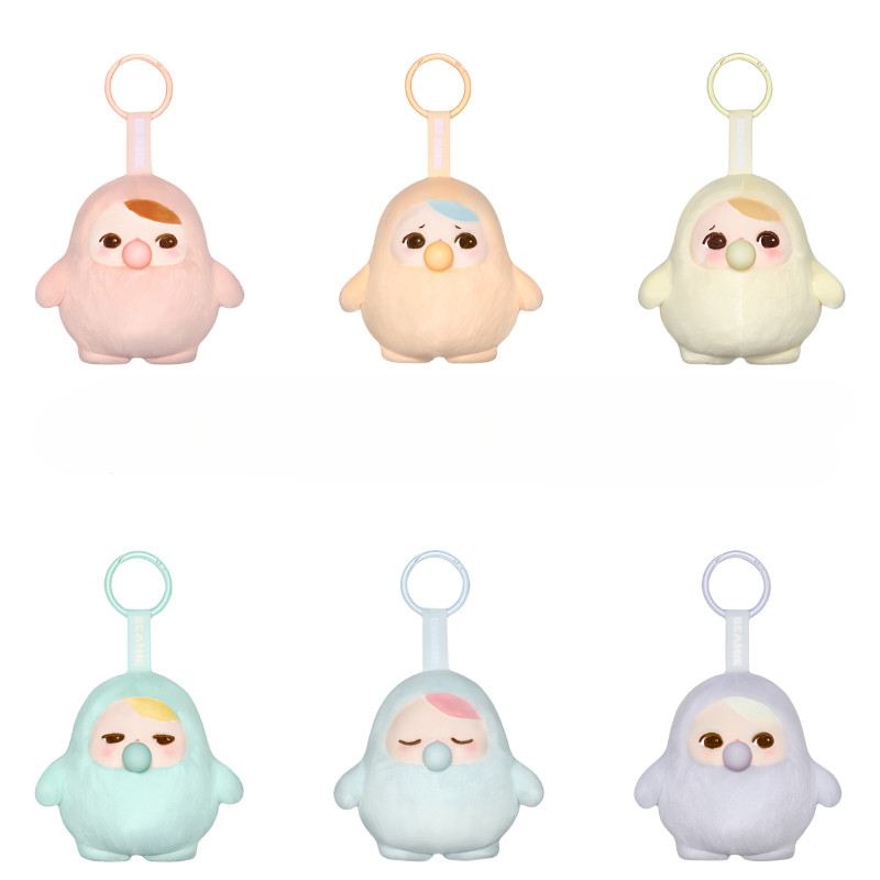 POPMART PUCKY Bean Bubble Series ตุ๊กตาจี้ Mystery Box แท้ 100%