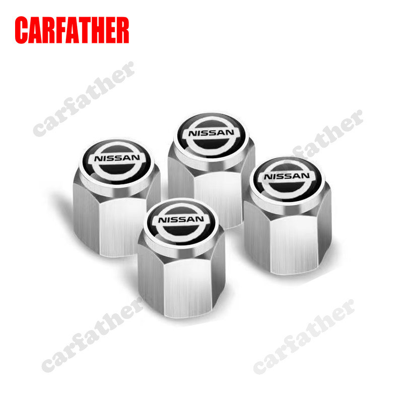 [📣ส่งไว มีCOD] จุกลมยางรถยนต์ จุกลมยาง Nissan/นิสสัน งาน Motor Sport ส่งไว Car Tire Valve Caps จุกลมรถยนต์ ชุดแต่งเบนซ์ จุกลมยางเบนซ์ 4 ชิ้น/เซ็ต