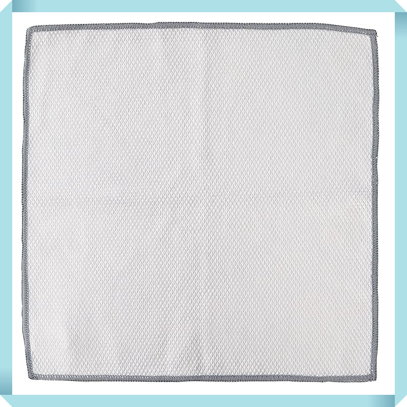 Marna Glass & Mirror Cleaning Cloth (Gray) - Microfiber for Streak-Free Shine, Ideal for Windows, Faucets, and Removing Water Spots