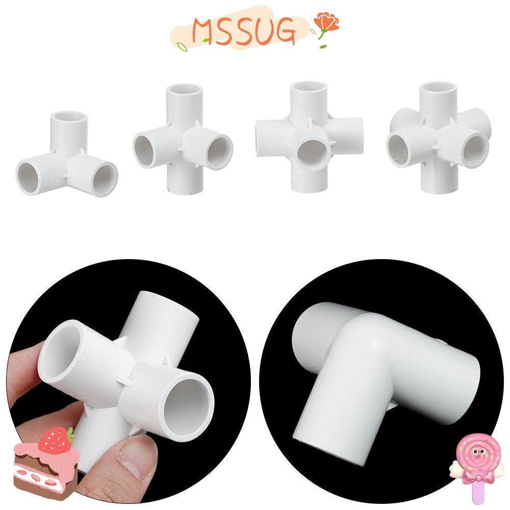 MSSUG ท่อน้ําอุปกรณ์ท่อ Stereoscopic PVC ขนาด 20, 25, 32, 50 มม.