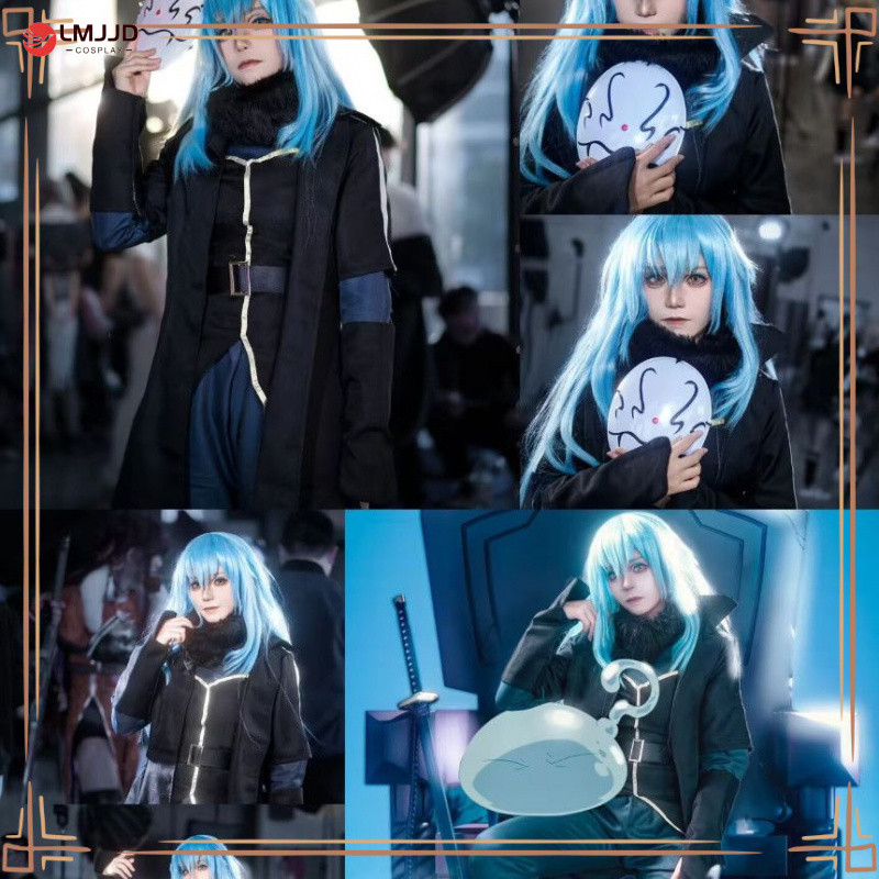 ครั้งนั้นผมกลับชาติมาเกิดเป็น Slime คอสเพลย์น่ารัก King Rimuru Demon King เครื่องแต่งกายชุดเต็ม