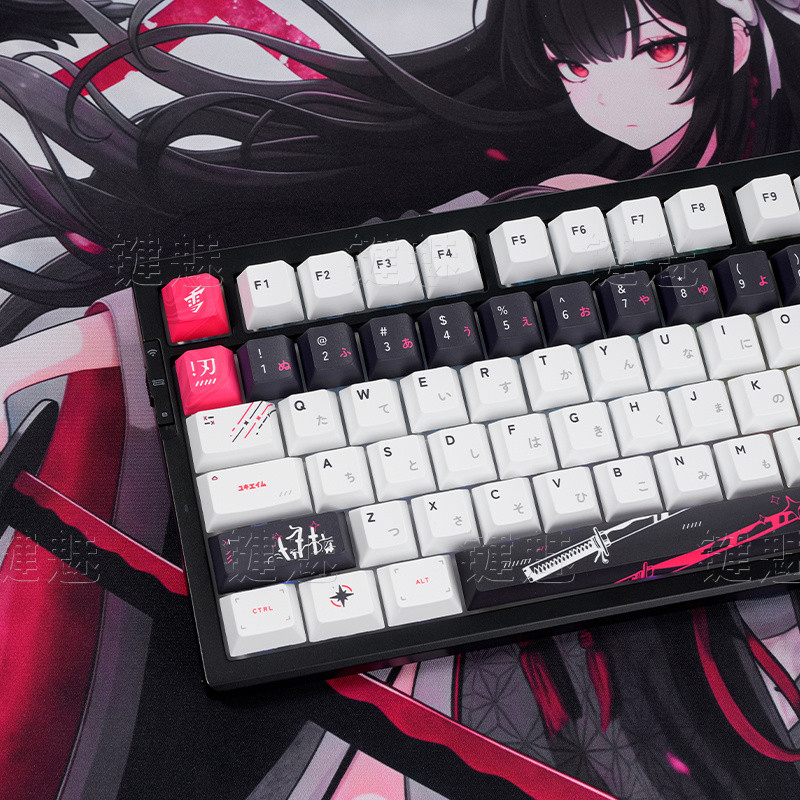 Yuki aim Cherry Profile Dye-sub PBT Keycap Set (132-Key)