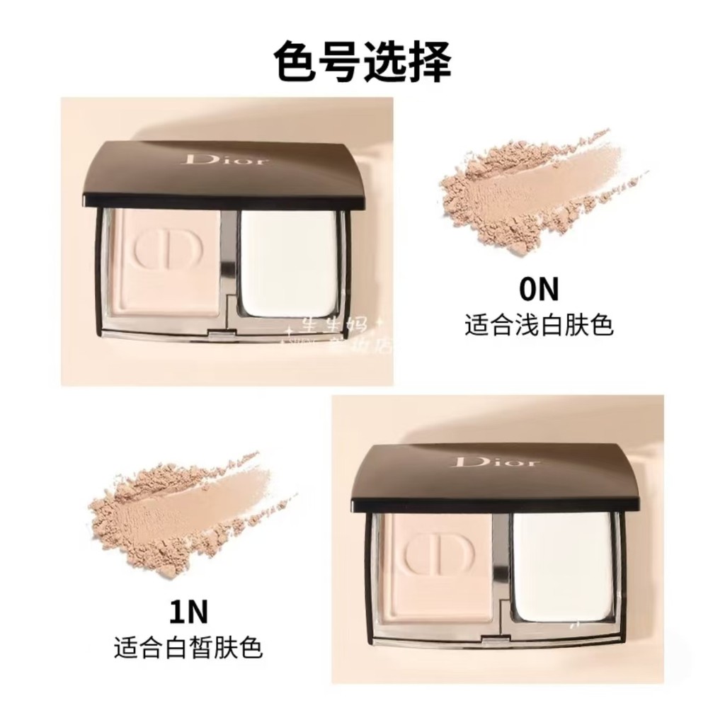 แป้งตลับติดทนนานเนื้อครีมรุ่นใหม่ 10g-0N#, 1N#. 2N#