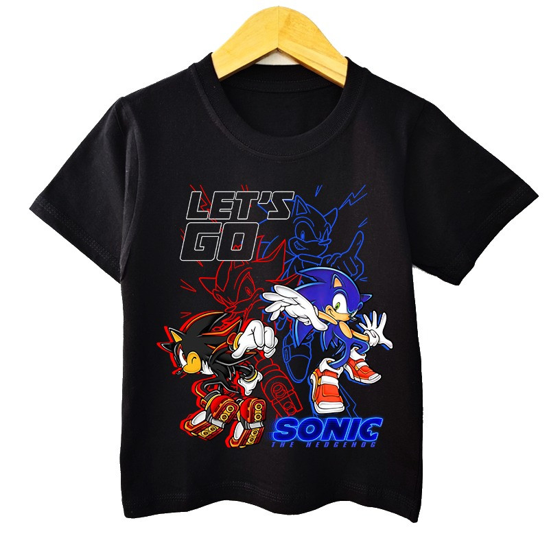 เสื้อยืดเด็กชาย Cotton NELLY SONIC SERIES