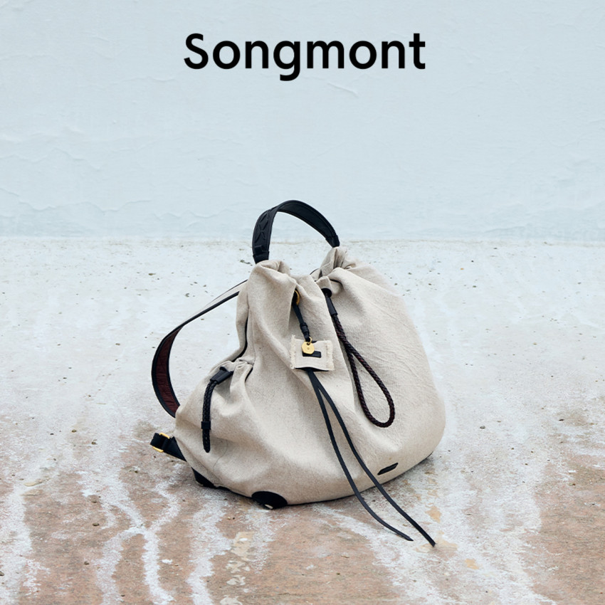 Songmont Gather Series กระเป๋าเป้สะพายหลัง ความจุมาก พกพาสะดวก พร้อมช่องใส่แลปท็อป ทำจากผ้าใบDenim ส