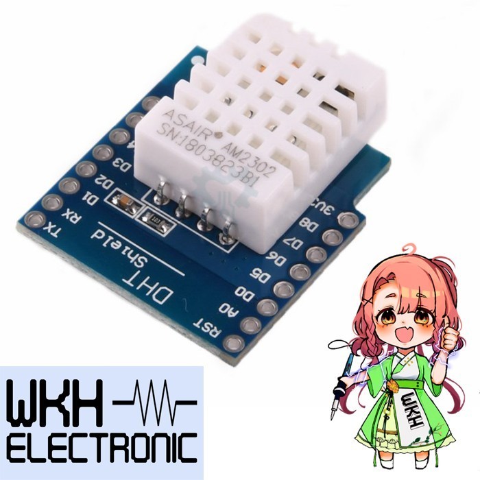 EWR27 Wemos D1 Mini DHT22 DHT 22 เซ็นเซอร์โล่อุณหภูมิความชื้น