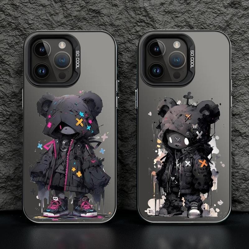 รูปแบบใหม่ เคสโทรศัพท์,  iPhone 16 Pro Max, 15, 14, 13, 12, 11 Pro Max 7/8Plus, การออกแบบ IMD, ปกแข็งกันกระแทก แฟชั่น