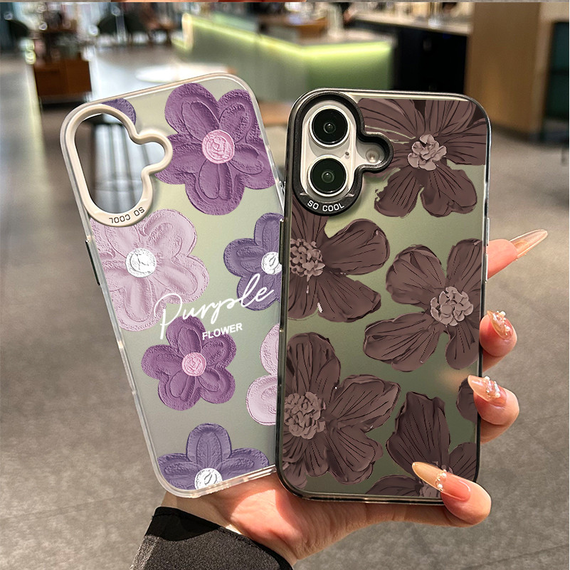 สำหรับ OPPO A18 A38 A15 A15s A60 A35 A17 A17K A79 5Gดอกไม้สีน้ำตาลขนาดเล็ก OPPOA57(4G) A77 A77S(4G) - รูปที่ 5