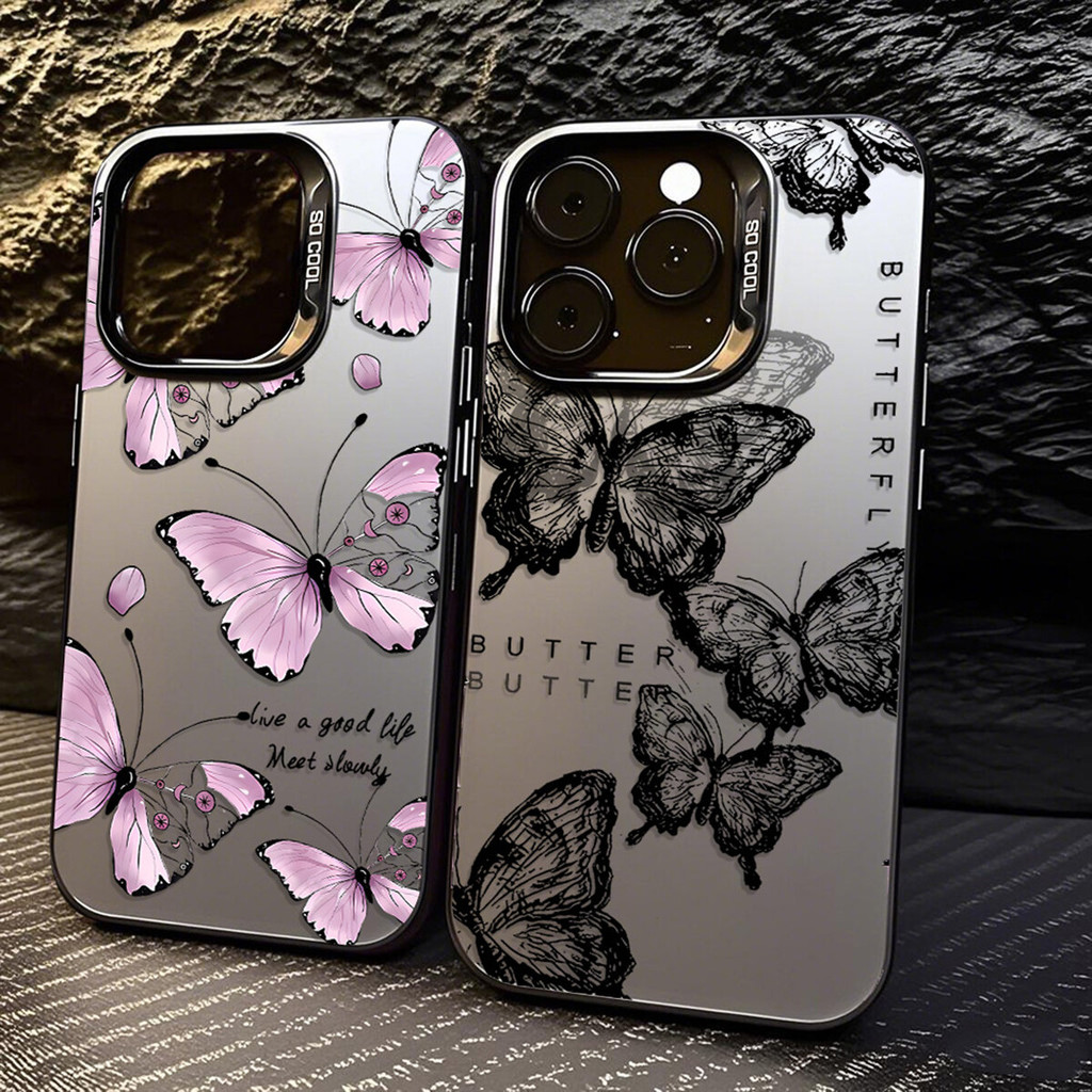 เคสโทรศัพท์มือถือ อะคริลิค ชุบโลหะ เรียบง่าย หรูหรา เคส For Samsung A17 A07 A05S A06 A16 A56 A55 A54 A36 A22 A15 A35 A26