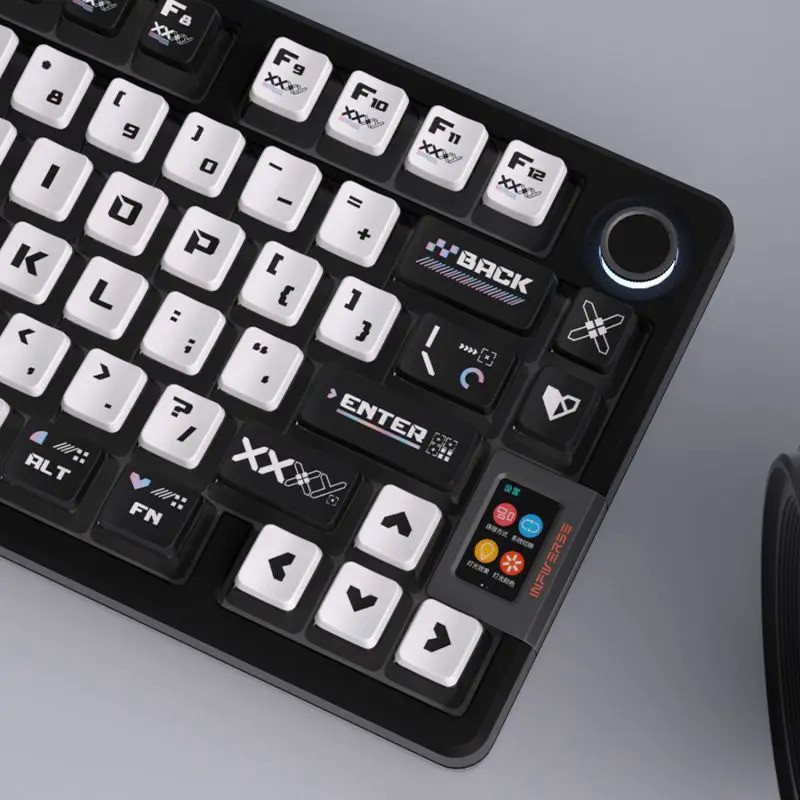 122 Keys Pudding Translucent Keycaps DYE-Sub Custom PBT Keycap OEM Profile PC Keycaps for Cherry Gat