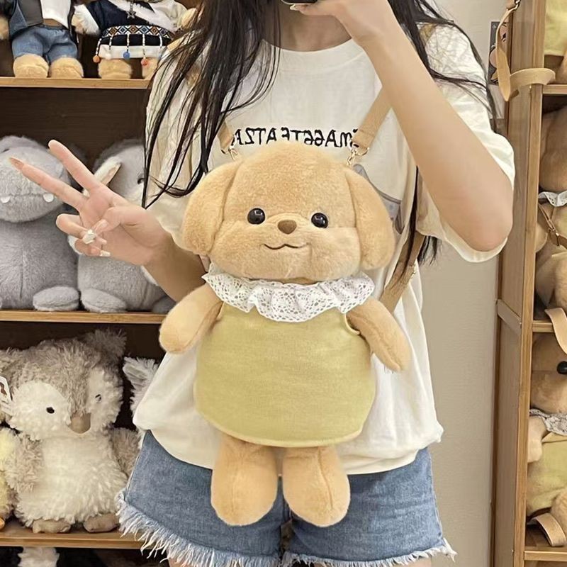 กระเป๋าเป้สะพายหลังตุ๊กตาแฟชั่นการ์ตูนน่ารัก
