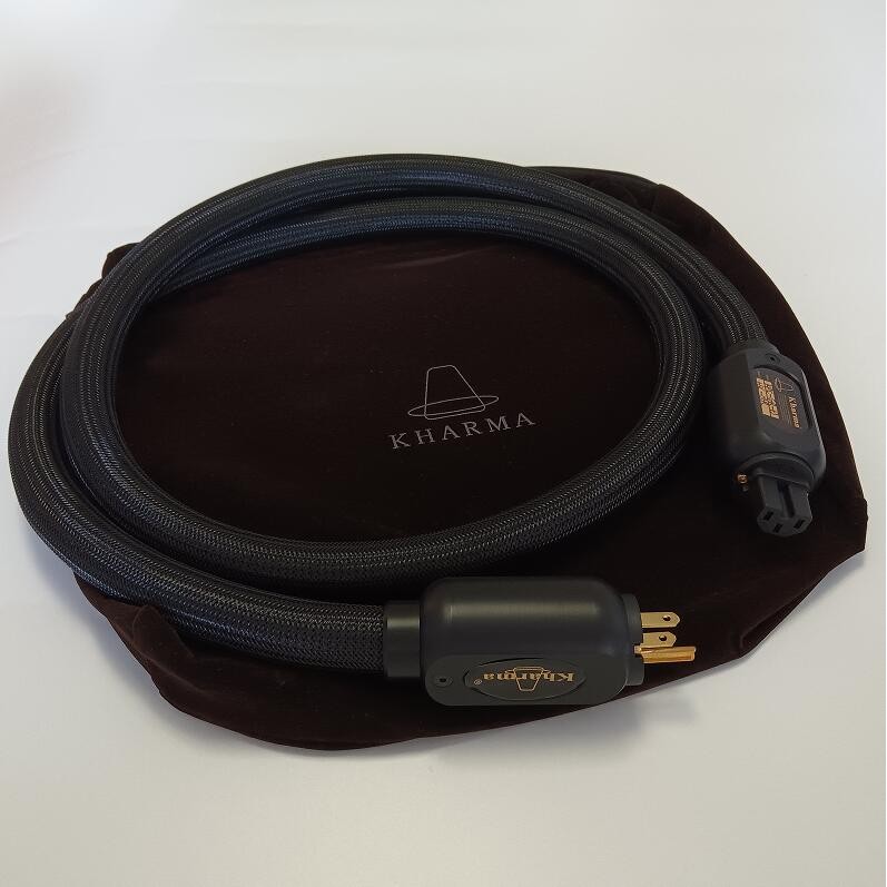 เนเธอร์แลนด์รูปแบบใหม่ Top Kama kharma KPC-GR-1B เสียงเงินสายไฟ American Standard HiFi Fever-เกรดลําโพง AC สายไฟสูง